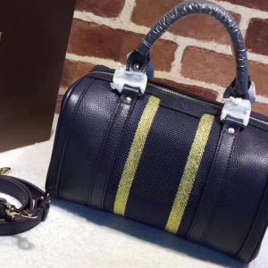 Replica Gucci 269876 Vintage Leather Boston Bags Blue