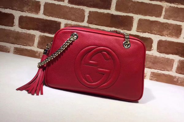 Replica Gucci 308983 Soho Shoulder Bags Red