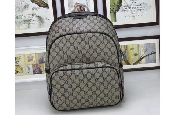 Replica Gucci 322069 Supreme Canvas Backpack Brown