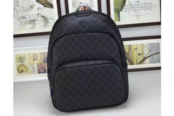 Replica Gucci 322069 Supreme Canvas Backpack Black