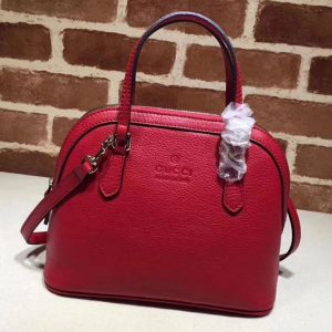 Replica Gucci 341504 Calfskin Leather Small Tote Bags Red