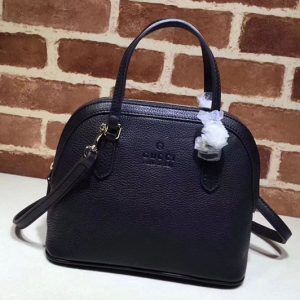 Replica Gucci 341504 Calfskin Leather Small Tote Bags Black