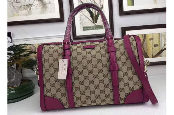 Replica Gucci 387600 GG classic top handle bags Rosy