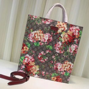 Replica Gucci 450950 Soft GG Blooms tote Bags Red