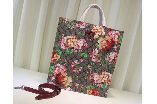 Replica Gucci 450950 Soft GG Blooms tote Bags Red