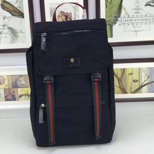 Replica Gucci 450982 Technical Canvas Backpack Black