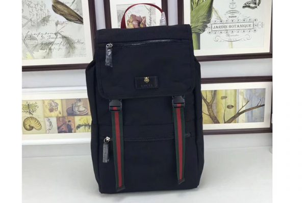 Replica Gucci 450982 Technical Canvas Backpack Black