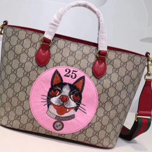 Replica Gucci 473887 GG Supreme Bosco tote Bags