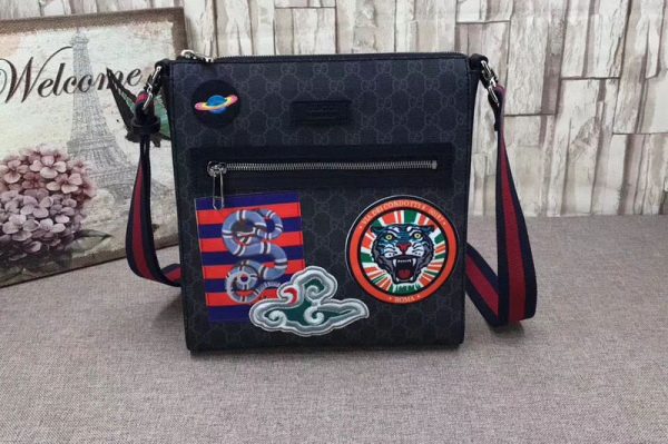 Replica Gucci 474137 Night Courrier GG Supreme messenger Bags