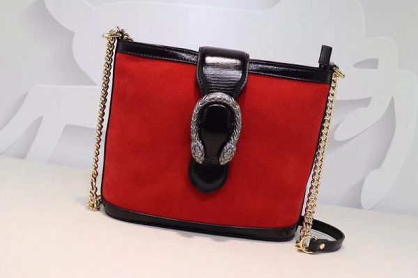 Replica Gucci 499622 Dionysus medium bucket bags Red