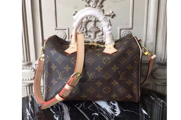 Replica Louis Vuitton M41113 Speedy Bandouliere 25 Monogram Canvas Bags