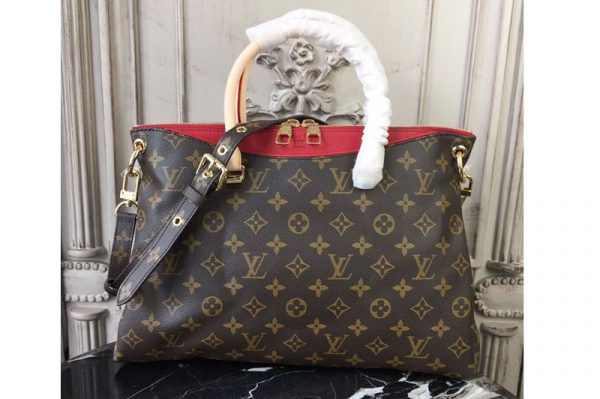 Replica Louis Vuitton M41175 Pallas Monogram Canvas Bags Red