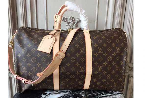 Replica Louis Vuitton M41416 Keepall Bandouliere 50 Monogram Canvas Travelling Bags