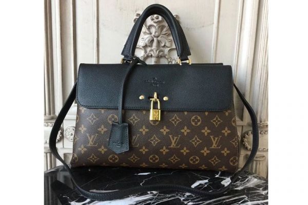 Replica Louis Vuitton M41737 Venus Monogram Canvas Bags Black