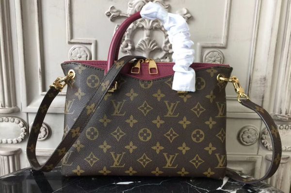 Replica Louis Vuitton M43476 Pallas BB Monogram Canvas Bags Rosy