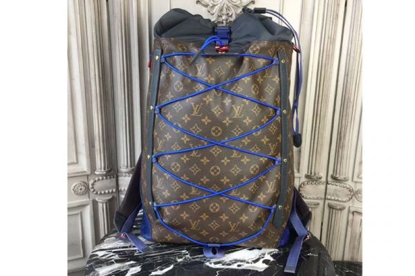 Replica Louis Vuitton M43834 Backpack 2 Monogram coated canvas Bags