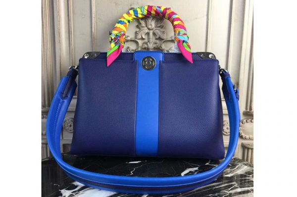 Replica Louis Vuitton M54373 Astrid Veau Nuage Leather Bags Blue