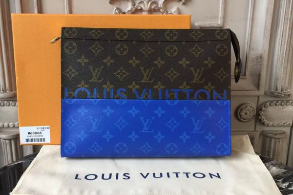 Replica Louis Vuitton M63066 Pochette Voyage MM Monogram Canvas Bags