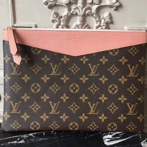 Replica Louis Vuitton M64590 Daily Pouch Monogram Canvas Bags Pink