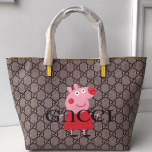 Replica Gucci 410812 Children's GG Tote Bags Peppa Pig