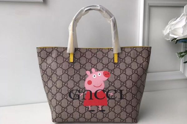 Replica Gucci 410812 Children's GG Tote Bags Peppa Pig