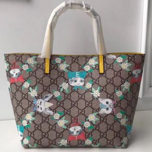 Replica Gucci 410812 Children's GG Tote Bags Cat