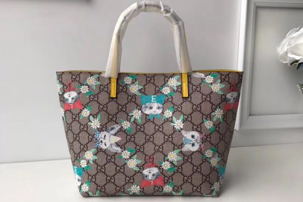 Replica Gucci 410812 Children's GG Tote Bags Cat