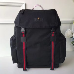 Replica Gucci 429037 Black Techno Canvas Techpack Backpacks