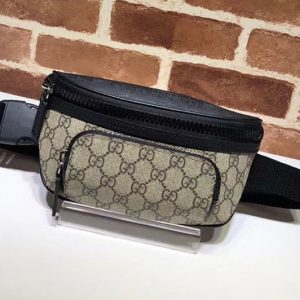 Replica Gucci 450946 Soft GG Supreme belt bag black