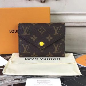 Replica Louis Vuitton M41938 Monogram Canvas Victorine Wallet Lemon