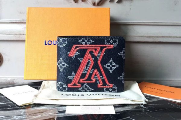 Replica Louis Vuitton M62891 Monogram Ink Canvas Multiple Wallet