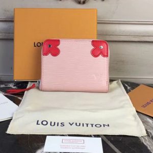 Replica Louis Vuitton M62971 Zippy Coin Purse Epi leather Pink