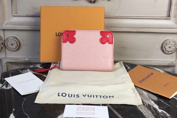 Replica Louis Vuitton M62971 Zippy Coin Purse Epi leather Pink