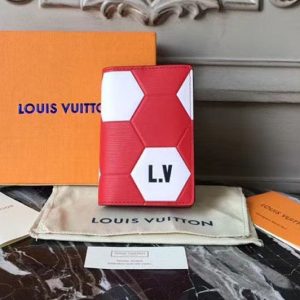 Replica Louis Vuitton M63226 Fifa World Cup 2018 Epi Leather Wallets Red