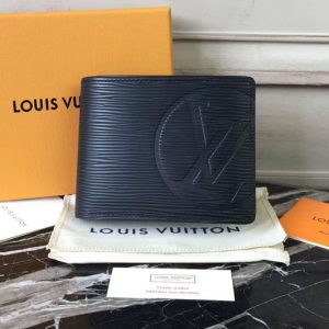 Replica Louis Vuitton M63514 Epi Leather Multiple Wallet Black