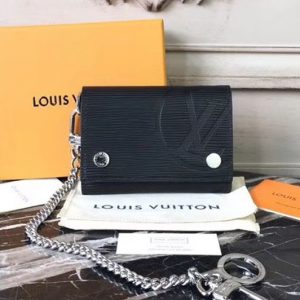 Replica Louis Vuitton M63518 Rivets Chain Epi Leather Wallet