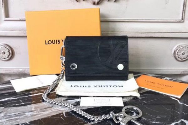 Replica Louis Vuitton M63518 Rivets Chain Epi Leather Wallet