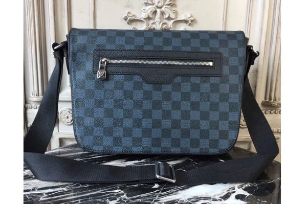 Replica Louis Vuitton N40010 Matchpoint Messenger Damier Cobalt Canvas Bags