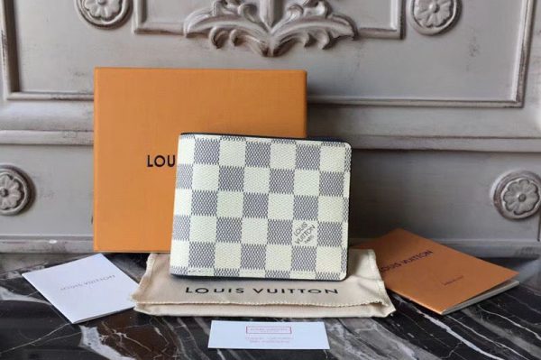 Replica Louis Vuitton N60121 Damier Coastline Multiple Wallet