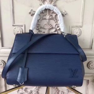 Replica Louis Vuitton M41299 LV Cluny MM Bags Epi Leather Blue