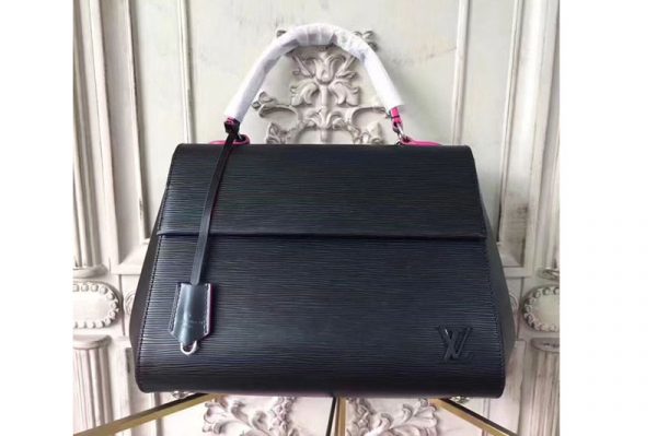 Replica Louis Vuitton M41312 LV Cluny BB Bags Epi Leather Black