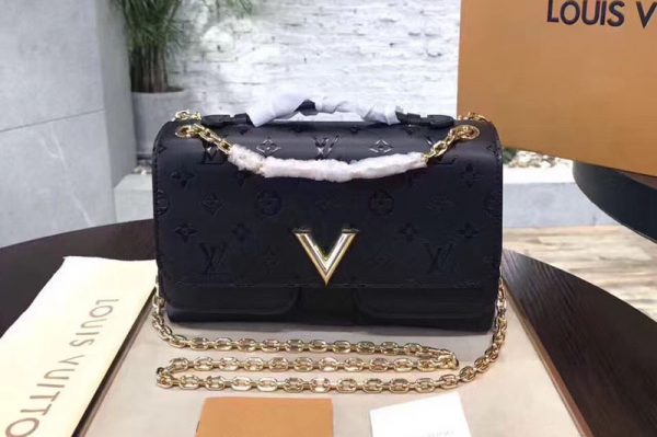 Replica Louis Vuitton M42899 Very Chain Bag Black