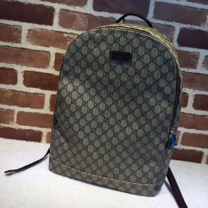 Replica Gucci 353476 GG Canvas Backpack Brown