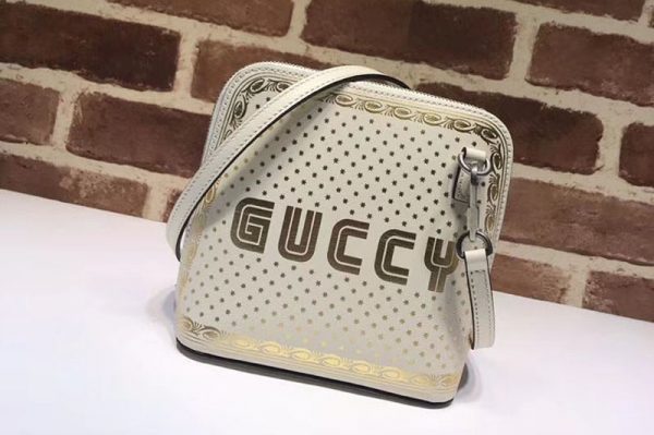 Replica Gucci 511189 Guccy Mini Shoulder Bags White