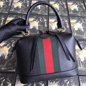 Replica Gucci GG Calf leather top quality tote bag 523433 black