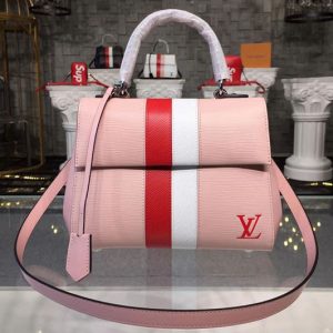 Replica Louis Vuitton M51964 LV Cluny BB Bags Epi Leather Pink