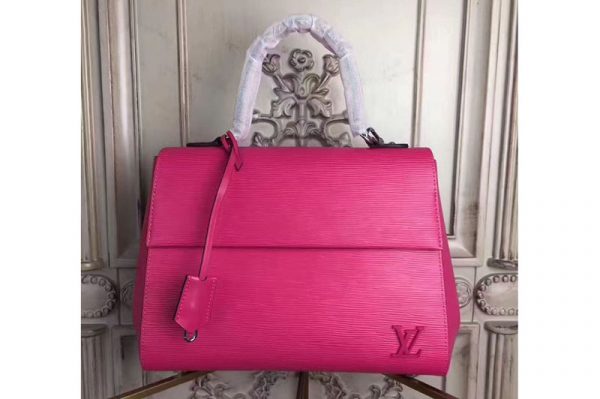 Replica Louis Vuitton M53364 Epi Leather Cluny BB Bags Rosy