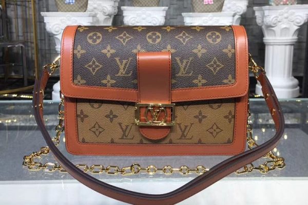 Replica Louis Vuitton Pochette Metis M43599 Monogram Canvas Brown