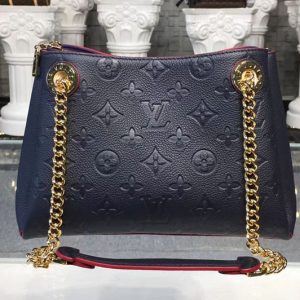 Replica Louis Vuitton M43750 LV Monogram Empreinte Surene BB Bags Blue