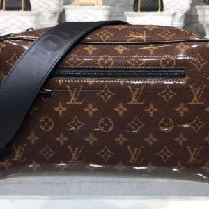 Replica Louis Vuitton M43884 LV Monogram Canvas Camera Bags Brown